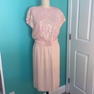 VINTAGE PATRA | SEQUIN DRESS WITH DUSTER | 12